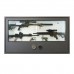 Оружейный сейф Сейф настенный оружейный GG.W.84/150.E на 3 ружья, сейф для ружья, охотничий сейф