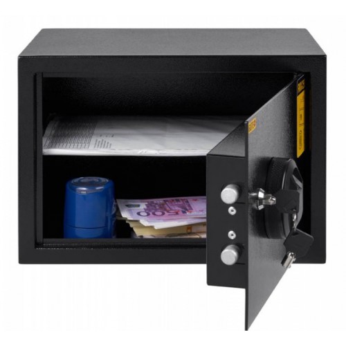 Мебельный сейф Сейф мебельный GÜTE FP-25, сейф с биометричным замком, сейф для дома, сейф для денег, сейф для офиса, сейф для документов