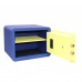 Мебельный сейф Сейф мебельный Griffon MSR.30.Е BLUE YELLOW, сейф для дома, сейф для денег, сейф для офиса, сейф для документов