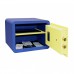 Мебельный сейф Сейф мебельный Griffon MSR.30.Е BLUE YELLOW, сейф для дома, сейф для денег, сейф для офиса, сейф для документов