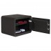 Мебельный сейф Сейф мебельный Griffon MSR.25.Е BLACK, сейф для дома, сейф для денег, сейф для офиса, сейф для документов